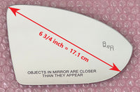 Replacement Blind Spot Mirror Glass for Volkswagen Golf SportWagen 2015 - 2019