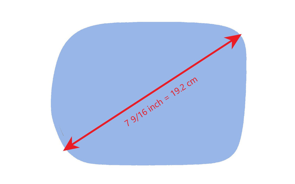 Replacement Mirror Glass for ACURA MDX 2001 - 2006