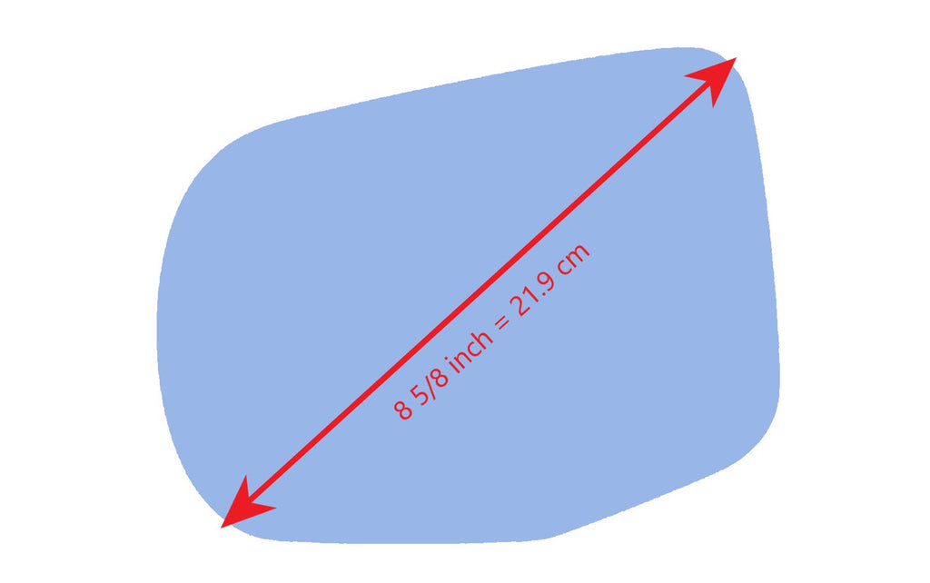 Replacement Mirror Glass for ACURA MDX 2014 - 2016