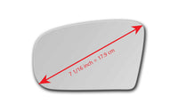 Replacement Mirror Glass for Mercedes-Benz S430 2000 - 2006
