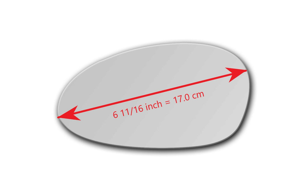 Fit Over Auto-Dimming Mirror Mirror Glass for BMW 325I 2006