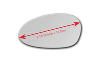 Fit Over Auto-Dimming Mirror Mirror Glass for BMW 325I 2006