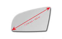 Replacement Mirror Glass for Audi A6 2006 - 2008