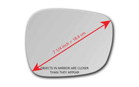 Replacement Mirror Glass for BMW X3 2010 - 2014