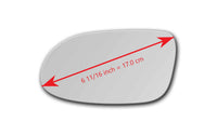 Replacement Mirror Glass for Mercedes-Benz CLK500 2003 - 2006