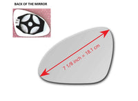 Heated Mirror Glass With Plastic Backing Plate for Buick Regal 2011 - 2017