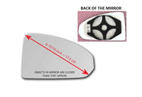 Heated Mirror Glass With Plastic Backing Plate Attached for Audi TTS QUATTRO 2016 - 2023