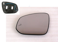 Heated Blind Spot Mirror Glass Similar to OEM for Toyota Highlander 2019 - 2021