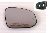 Heated Blind Spot Mirror Glass Similar to OEM for Toyota Highlander 2019 - 2021