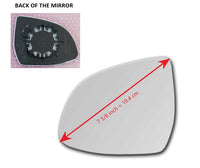 Heated Mirror Glass Similar to OEM for BMW X4 2015 - 2022