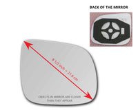Heated Mirror Glass with Plastic Backing Plate Attached for Audi Q5 B8 2009 - 2017