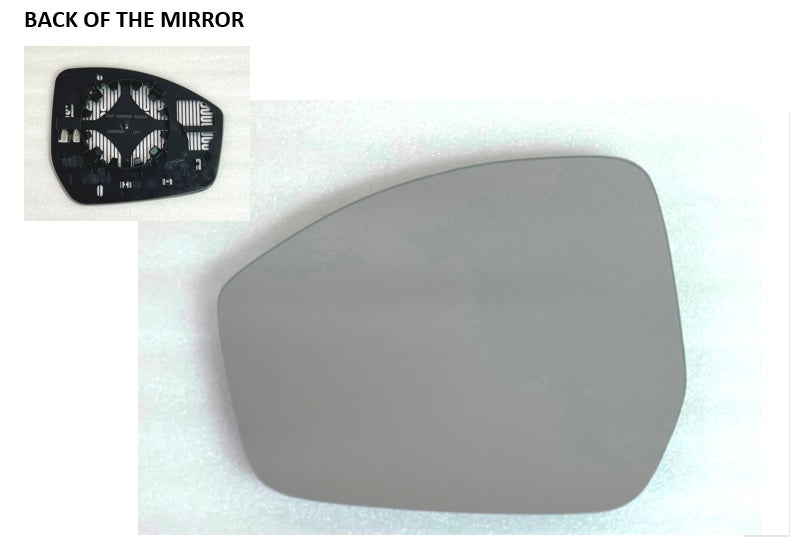 Heated Mirror Glass Similar to OEM for Land Rover Range Rover Evoque 2014 - 2022