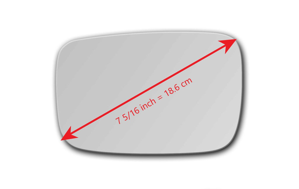 Replacement Mirror Glass for ACURA ZDX 2010 - 2013