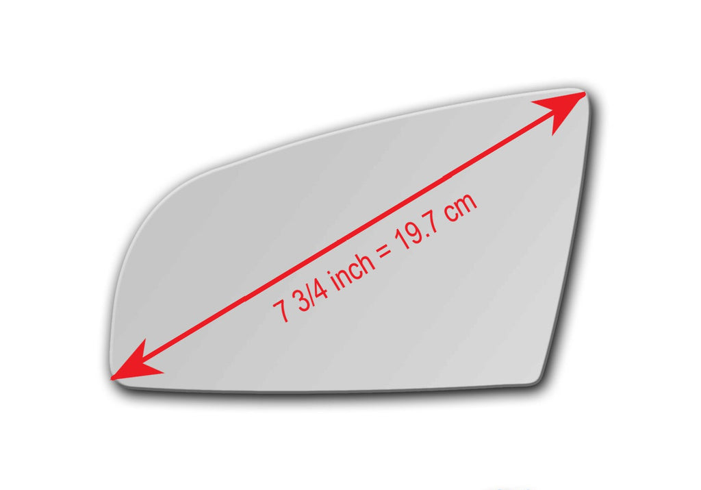 Replacement Mirror Glass for Audi A6 Quattro 2006 - 2008