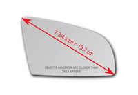 Replacement Mirror Glass for Audi A3 2006 - 2008
