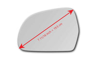 Replacement Mirror Glass for Audi S8 2008 - 2009