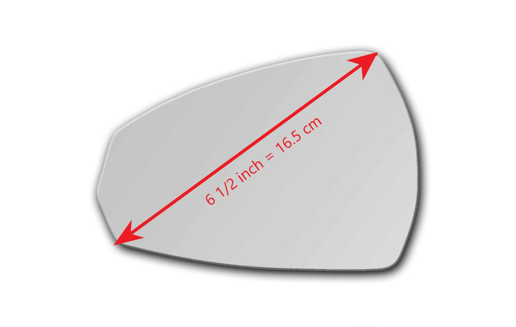 Replacement Mirror Glass for Audi A3 MK3 2015 - 2020
