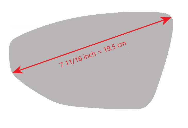 Replacement Mirror Glass for Audi A6 QUATTRO 2019 - 2021