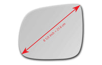 Replacement Mirror Glass for Audi Q7 MK1 2010 - 2015