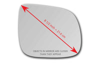 Replacement Mirror Glass for Audi Q7 MK1 2010 - 2015