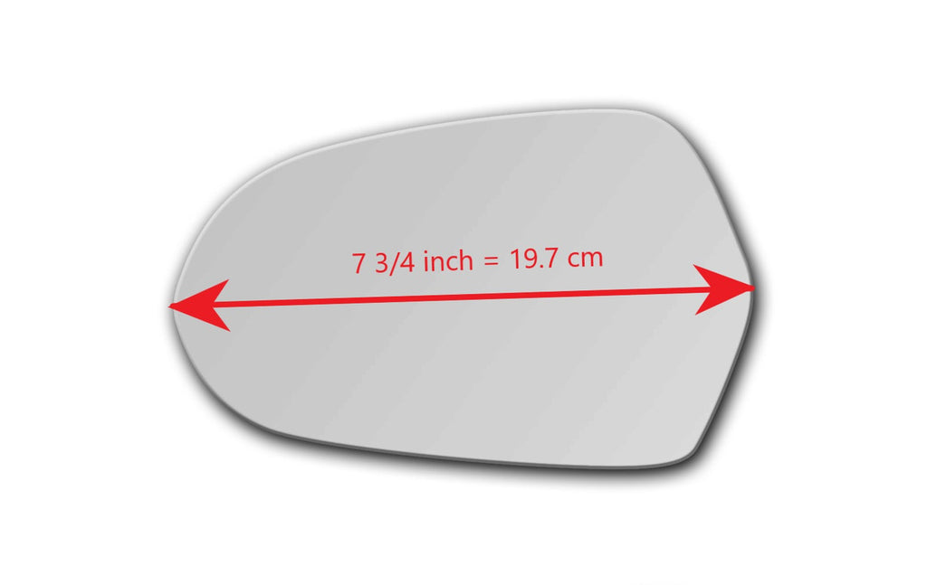 Replacement Mirror Glass for Audi A6 Quattro C7 2012 - 2018