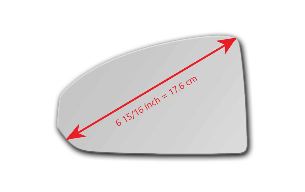 Replacement Mirror Glass for Audi TT QUATTRO 2016 - 2021