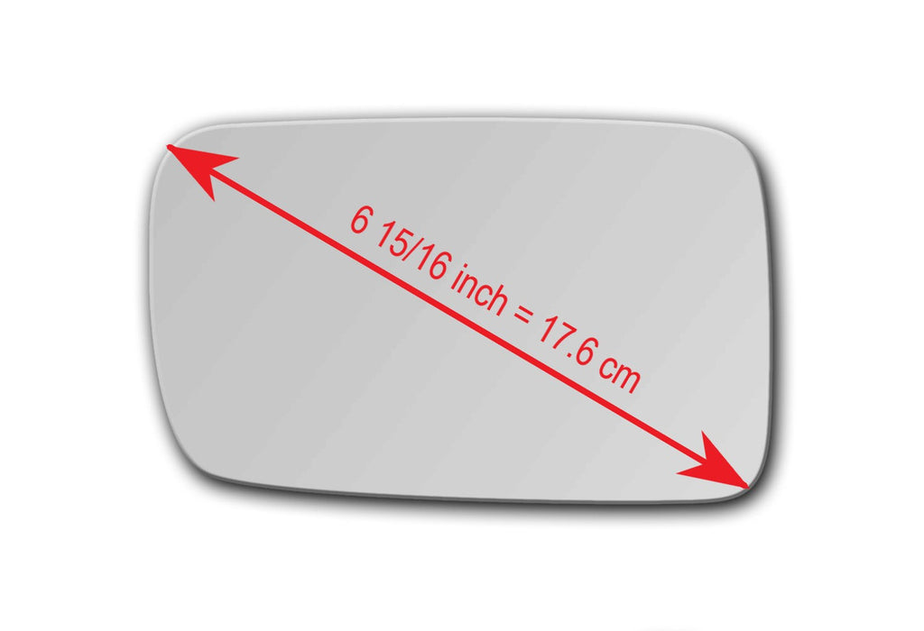 Replacement Mirror Glass for BMW 760LI 2003 - 2008