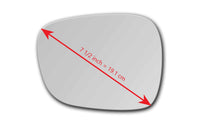 Replacement Mirror Glass for BMW X3 2010 - 2014