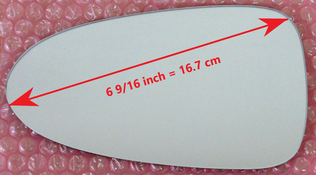 Replacement Fit Over Auto-Dimming Mirror Glass for Bentley Continental 2004 - 2009