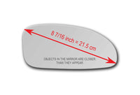 Replacement Mirror Glass for Buick Lesabre 2000 - 2005