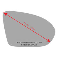 Replacement Mirror Glass for Buick Regal Sportback 2018 - 2020