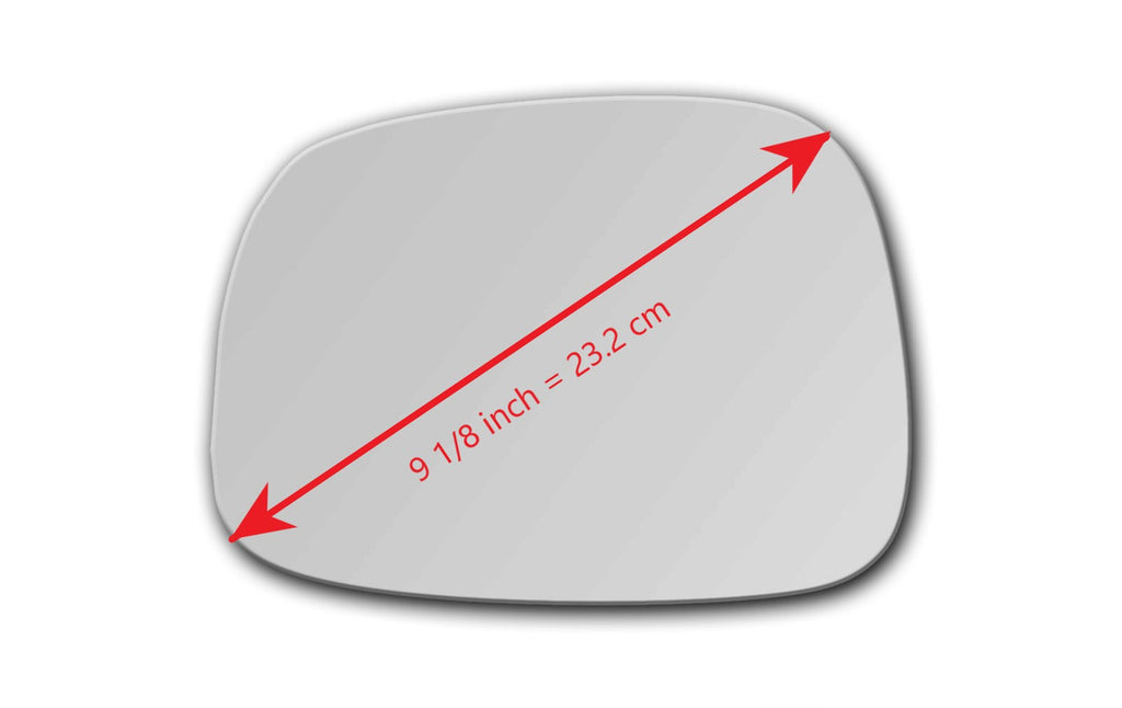 Replacement Mirror Glass for Buick Rendezvous 2002 - 2007