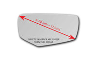 Replacement Mirror Glass for Cadillac ATS Coupe 2015 - 2019