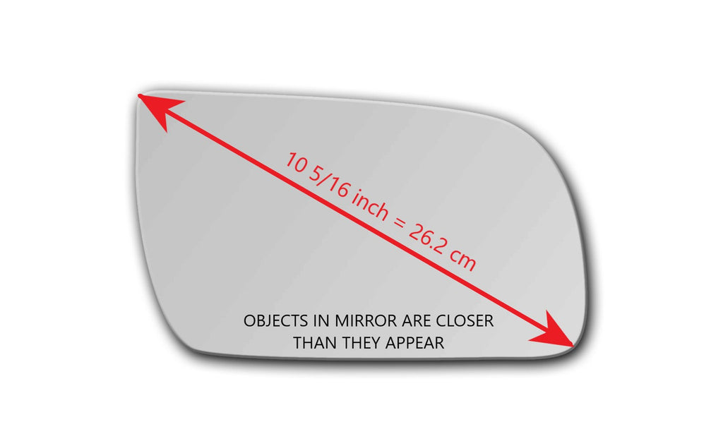 Replacement Mirror Glass for GMC Safari 1985 - 2005