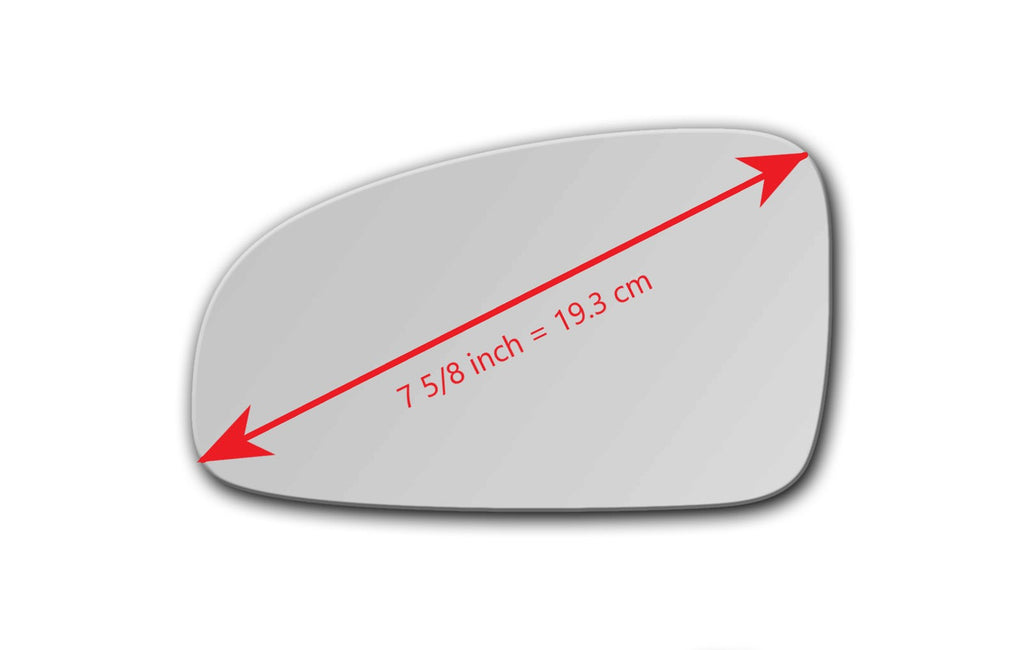 Replacement Mirror Glass for Chevrolet Aveo 2004 - 2009