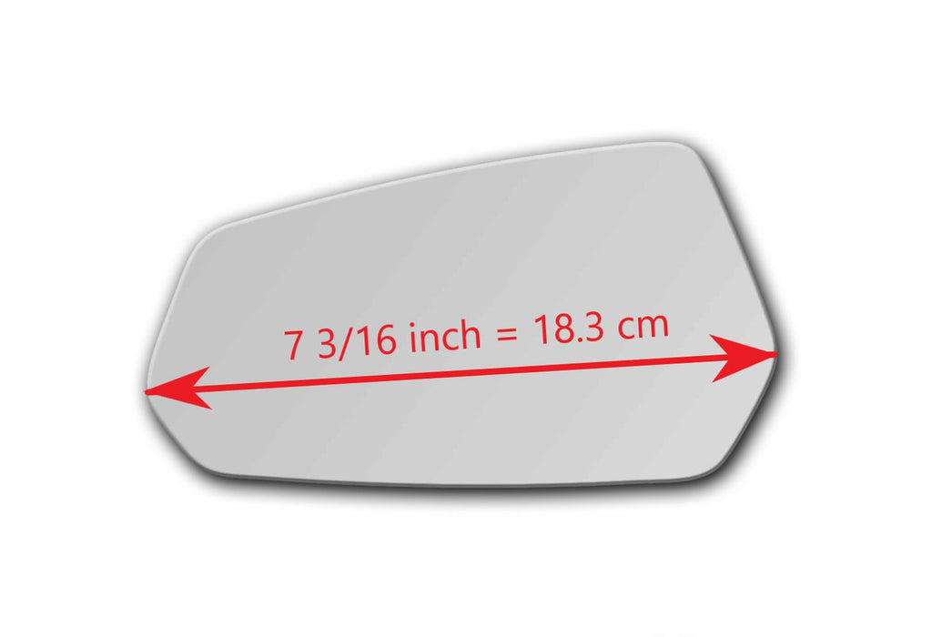 Replacement Mirror Glass for Chevrolet Camaro 2010 - 2015