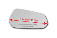 Replacement Mirror Glass for Chevrolet Camaro 2010 - 2015