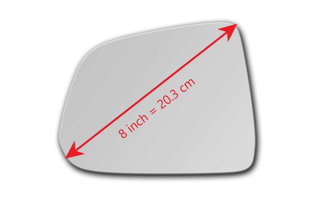 Replacement Mirror Glass for Chevrolet Captiva Sport 2012 - 2015