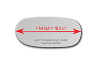 Replacement Mirror Glass for Chevrolet Corvette 1997 - 2004