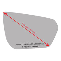 Replacement Mirror Glass for Chevrolet Equinox 2018 - 2021