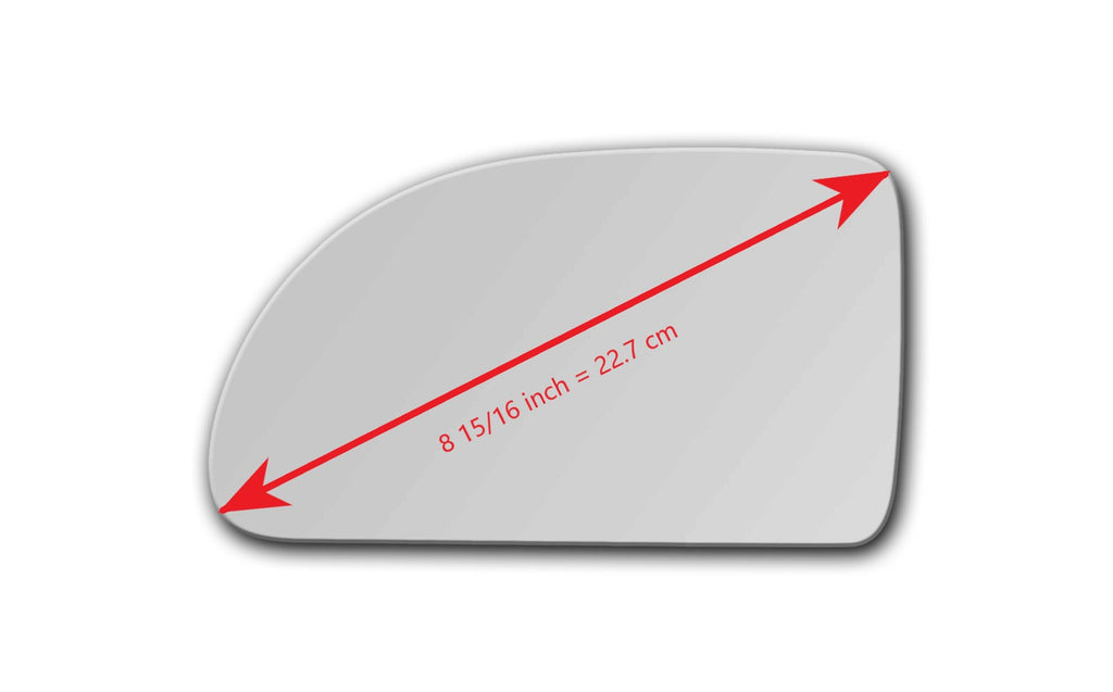 Replacement Mirror Glass for Pontiac Torrent 2006 - 2009