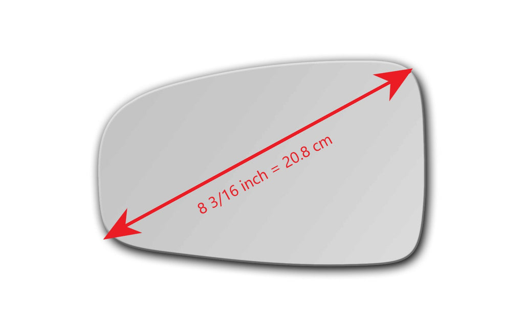 Replacement Mirror Glass for Chevrolet Impala 2000 - 2005