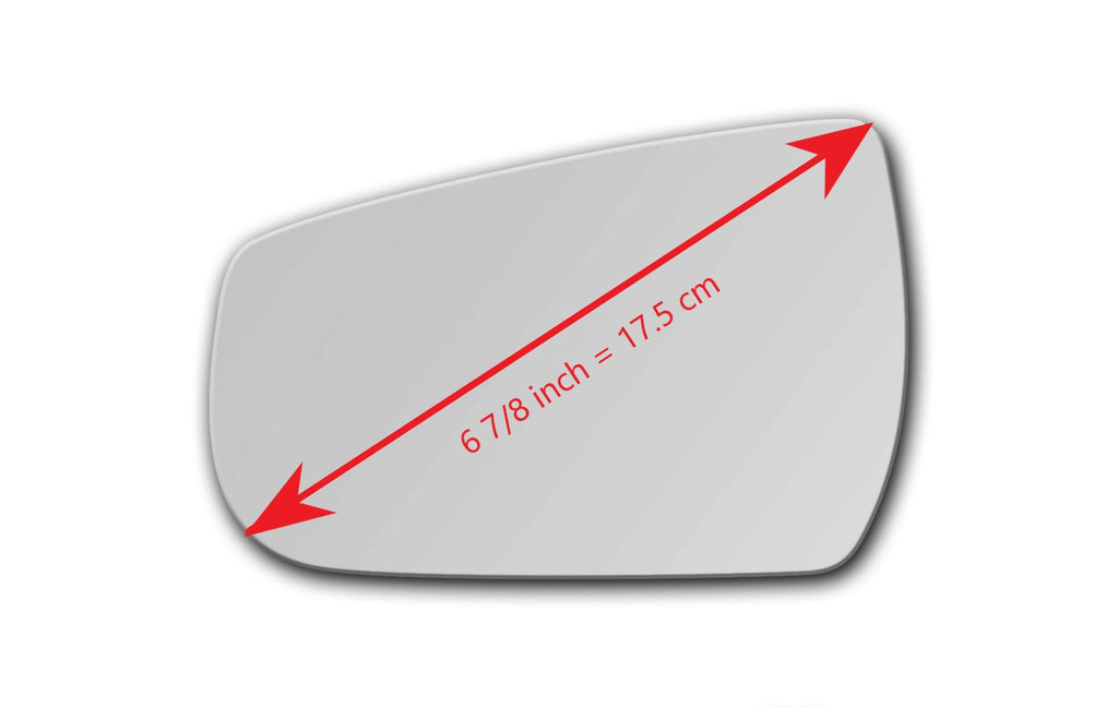 Replacement Mirror Glass for Chevrolet Malibu 2013 - 2015