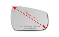 Replacement Mirror Glass for Chevrolet Malibu 2013 - 2015