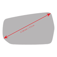 Replacement Mirror Glass for Chevrolet Malibu 2016 - 2021