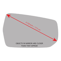 Replacement Mirror Glass for Chevrolet Malibu 2016 - 2021
