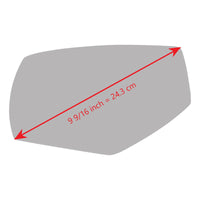 Replacement Mirror Glass for GMC Sierra 1500  2014 - 2018