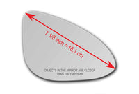 Replacement Mirror Glass for Chevrolet Spark 2013 - 2016