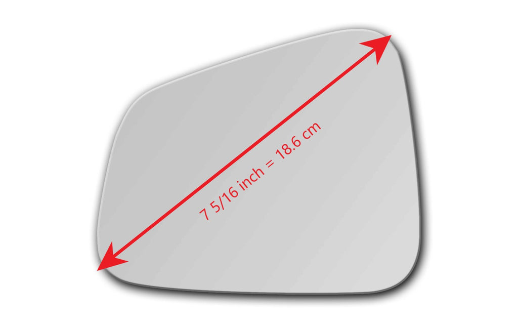 Replacement Mirror Glass for Chevrolet Trax 2013 - 2021