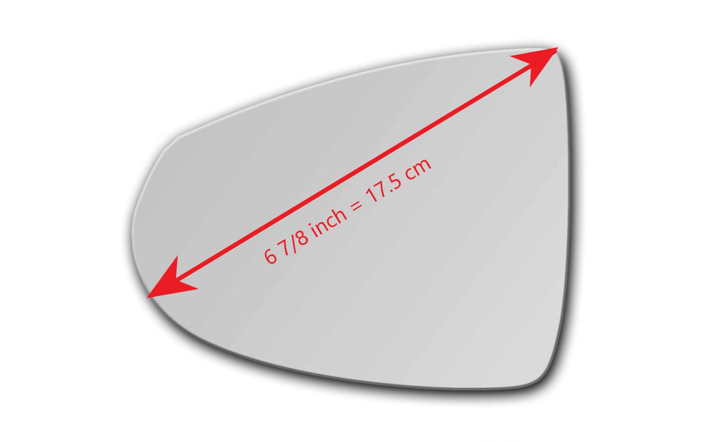 Replacement Mirror Glass for Chevrolet Volt 2011 - 2015